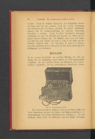 Elektrizität.