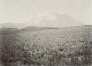 Chimborazo aus Nordost vom Fuss des Carihuairazo aus
