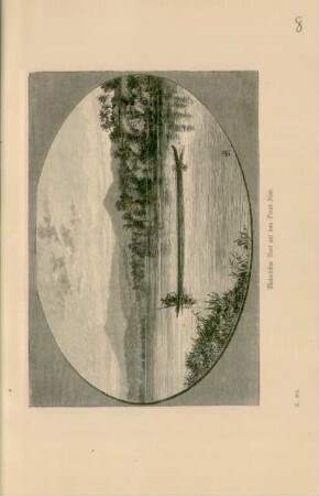 Malaiisches Boot auf dem Perak-Fluß
