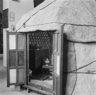 Eine mongolische Jurte - Museum für Völkerkunde Berlin