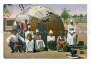 Postkarte der Rheinischen Mission