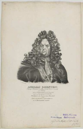 Bildnis des Andreas Rosenthal