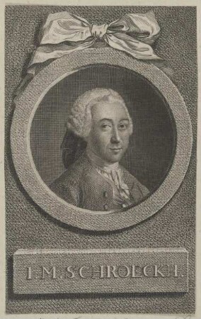 Bildnis des Johann Matthias Schroeckh