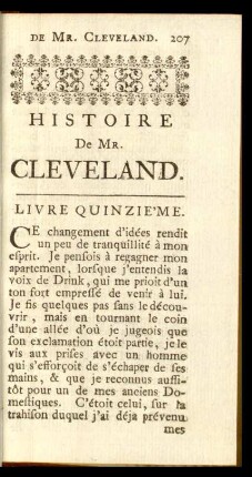 Livre Quinzième