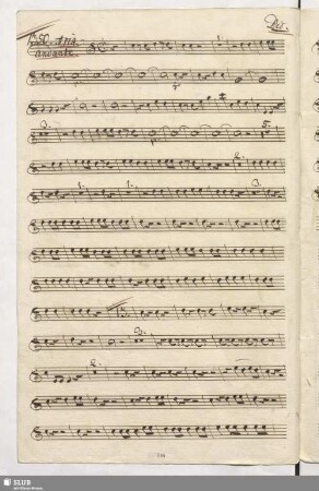 1350. Aria: La ragion fondamentale / Astarita, G.