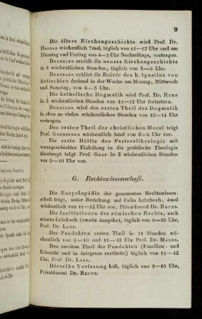 9-11, G. Rechtswissenschaft