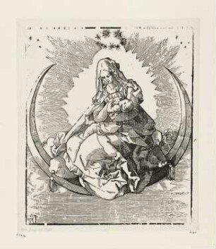 Maria auf der Mondsichel