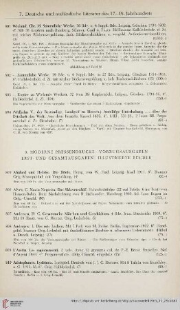 Moderne Pressendrucke, Vorzugsausgaben, Erst-und Gesamtausgaben, Illustrierte Bücher (Nr. 805-1290)