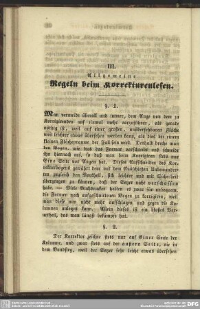 III. Allgemeine Regeln beim Korrekturenlesen