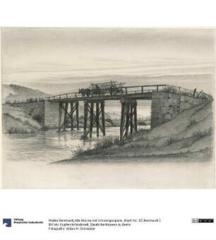 Alte Brücke mit Ochsengespann