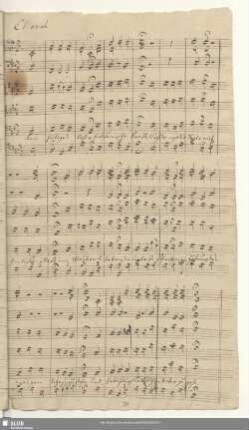 Choral: Komm heiliges Öle balsamische Kraft