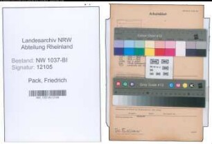 Entnazifizierung Friedrich Pack , geb. 26.11.1911 (Kommanditist)