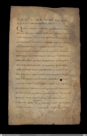 Hieronymus: Epistulae