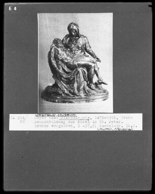 Kopie der römischen Pietà von Michelangelo