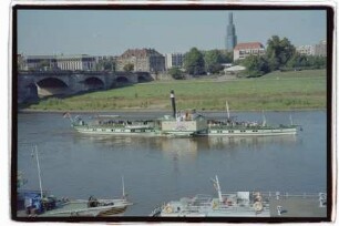 Diesbar (1884), Weiße Flotte, Dresden