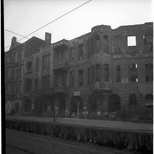 Negativ: Ruine, Hauptstraße 87, 1953
