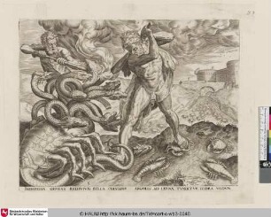 [Herakles besiegt die Hydra von Lerna; Hercules Defeats the Hydra of Lerna; Hercule et l'Hydre de Lerne]