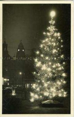 Weihnachtsbaum in Dresden