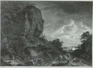 Vue de la Montagne de Lilienstein en Saxe