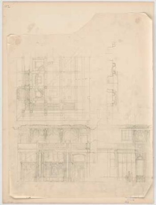 Thiersch, Friedrich von; Wiesbaden; Kurhaus - Decke (Detail); Innenraum (Teilansicht)