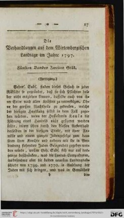Fuenften Bandes Zweites Stuek.