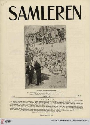 Nr. 1 (Januar 1925)