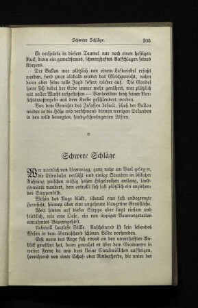 Schwere Schläge