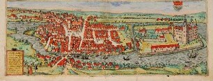 Ansicht von Hadersleben von Süden