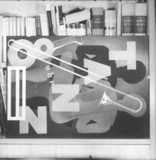 Plakatentwurf "Tanz 8 Uhr". Deckfarben, Misch- und Spritztechnik; 58,8 x 42 cm (1931; H. Rose)