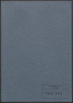Martin Schlunk (1874-1958). Personalakte des Lehrkörpers : Akte betreffend Martin Schlunk, ordentlicher Professor für Missionswissenschaft