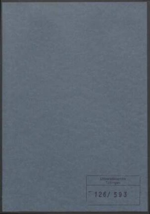 Martin Schlunk (1874-1958). Personalakte des Lehrkörpers : Akte betreffend Martin Schlunk, ordentlicher Professor für Missionswissenschaft