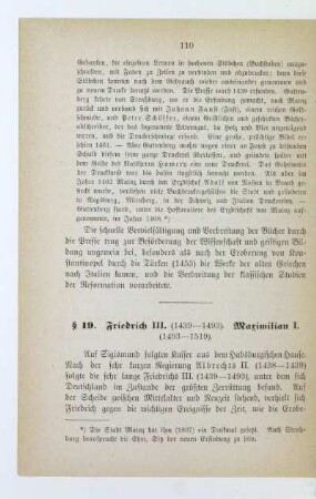 § 19. Friedrich III. (1439-1493). Maximilian I. (1493-1519)