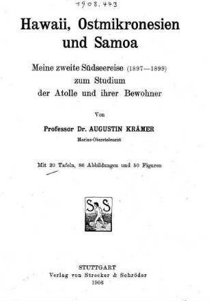 Hawaii, Ostmikronesien und Samoa
