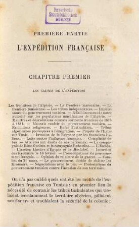 En Tunisie : Récit de l'expédition française, voyage en Tunisie, histoire