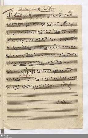 26. Aria: Sul volto vi risplende un raggio di beltà / Galuppi, B.