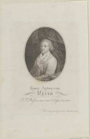 Bildnis des Franz Anton von Meyer