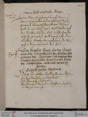 Anonyme Rezeptsammlung: 412 Rezepte gegen verschiedene Krankheiten, zum Teil lat. oder lat.-dt.
