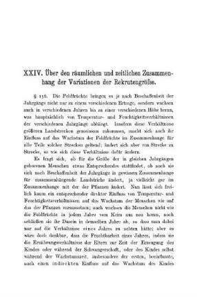 Zweiter Teil. Specielle Untersuchungen.
