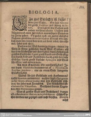 Lebenslauf : Biologia