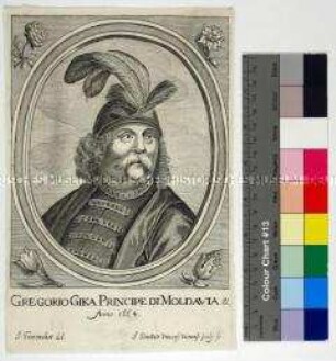 Porträt des Kaufmanns und Gesandten Gheorghe Ghica Fürst von Moldau und Walachei