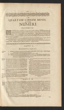 In Quartum Librum Mosis, qui dicitur Numeri