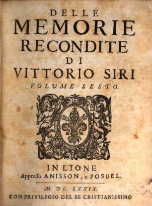 Memorie recondite, 6