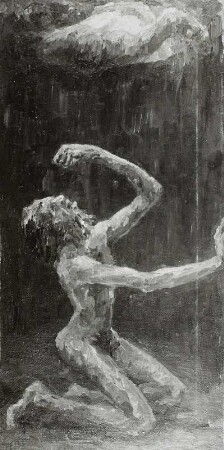 Johannes der Täufer im Kerker (linke Tafel des Salome-Tryptichons)