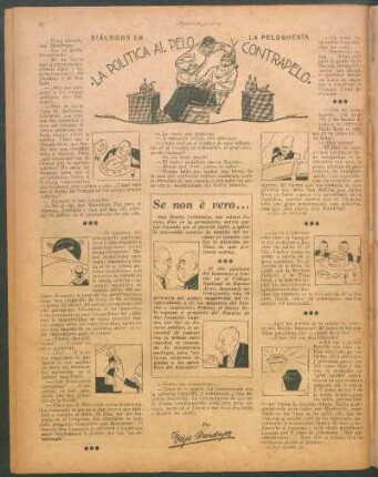 La política al pelo y contrapelo : Diálogos en la peluquería