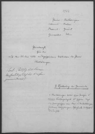 Oberböbingen mit Unterböbingen, Mögglingen und Diaspora: Pfarrbericht 1932