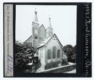 Nordhausen, Dom : Außenansicht von SO