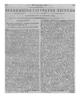 Die rothe Freyheits-Kappe. Zur Belehrung des deutschen Bürgers und Landmanns. Chemnitz: Hofmann 1793