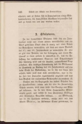 3. [i.e. 2.] Skulpturen.