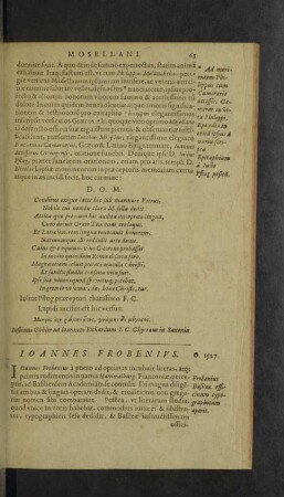 Ioannes Frobenius.