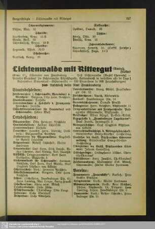 Lichtenwalde mit Rittergut